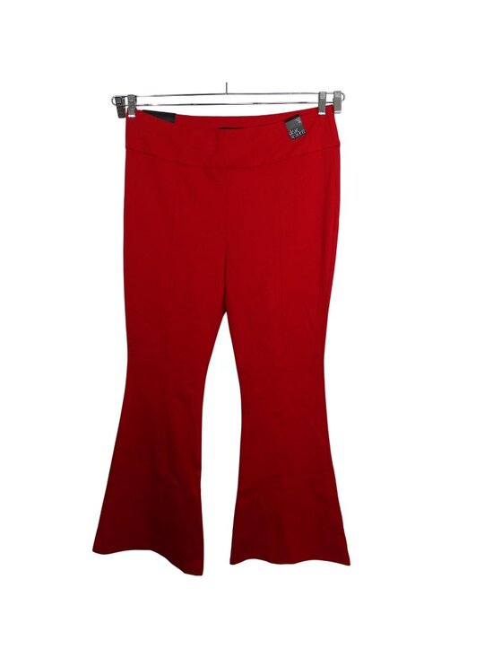 Dear Scarlett Pants - Dear Scarlett Its Magic Flare Pants Pull On Women Size 3X Red NEW w/FLAW